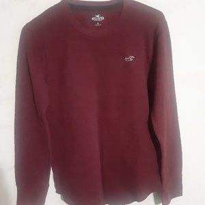 Hollister Women's Long Sleeve Knitted Shirt in Size XS